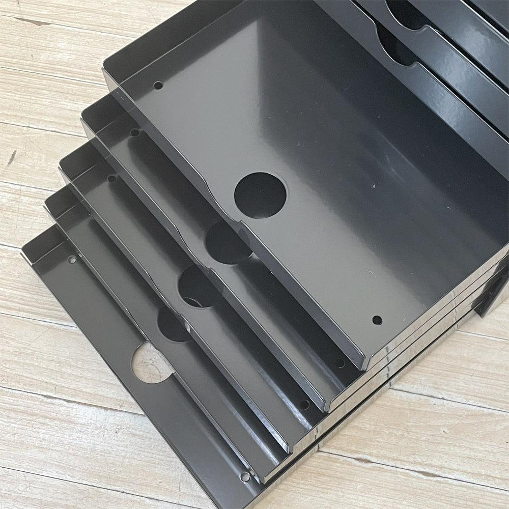 ユーエスエムハラー USM Haller モジュラーファニチャー USMイノス USM inos DRAWER SET ドロワーセット 10段 クローズ レターケース ★