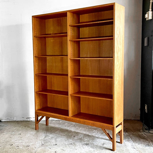 FDBモブラー FDB mobler model.154 ブックシェルフ 本棚 オーク材 ボーエ・モーエンセン Borge Mogensen W122 x H160 cm デンマーク 北欧家具 ■