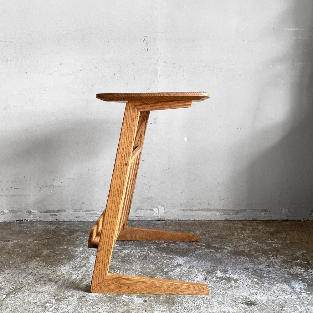 モモナチュラル MOMO Natural サイド B テーブル SIDE B TABLE マガジンラック W55cm オーク無垢材 ナチュラルデザイン ■
