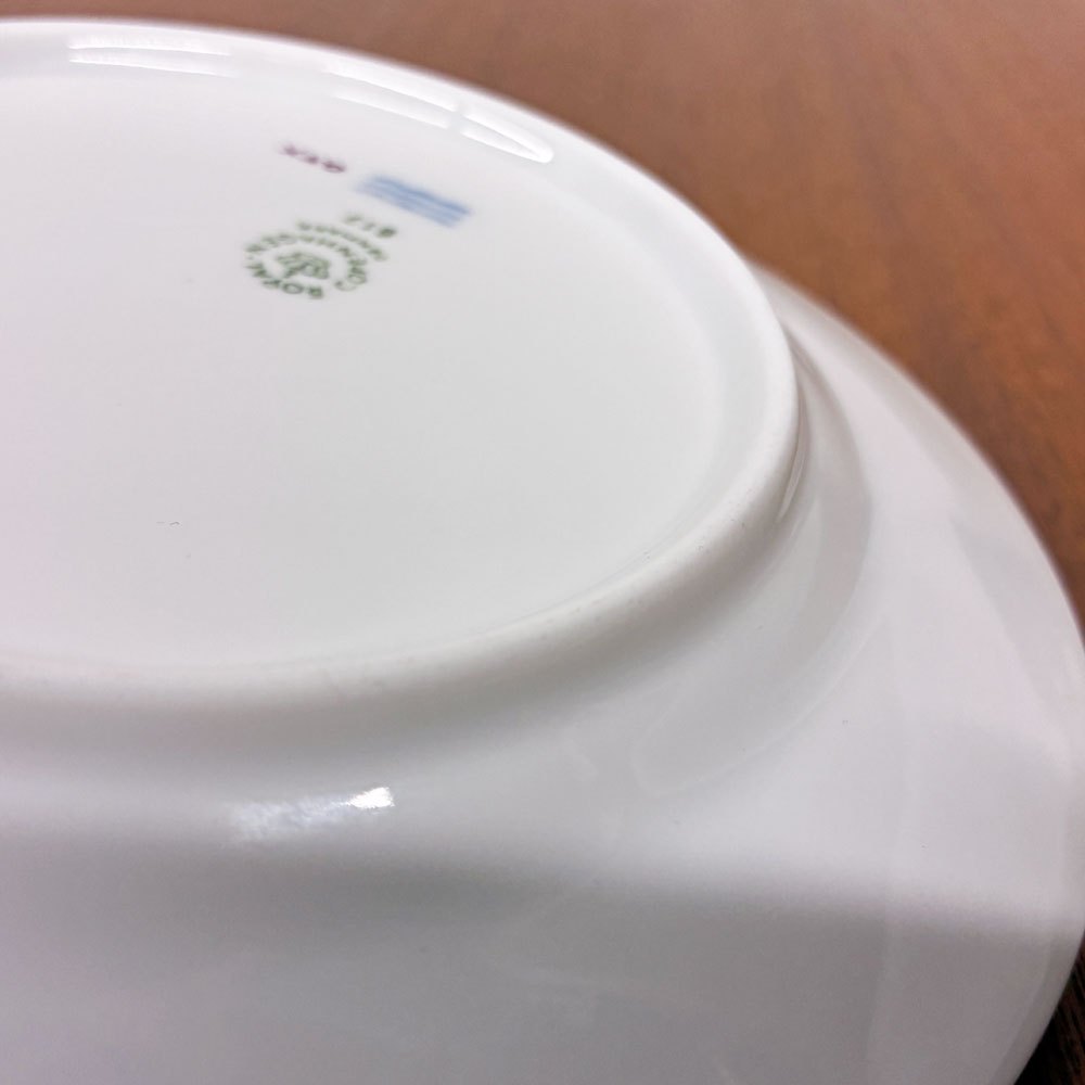 ロイヤルコペンハーゲン ROYAL COPENHAGEN バーガンディプリンセス プレート 17cm デンマーク 北欧食器 B ◎