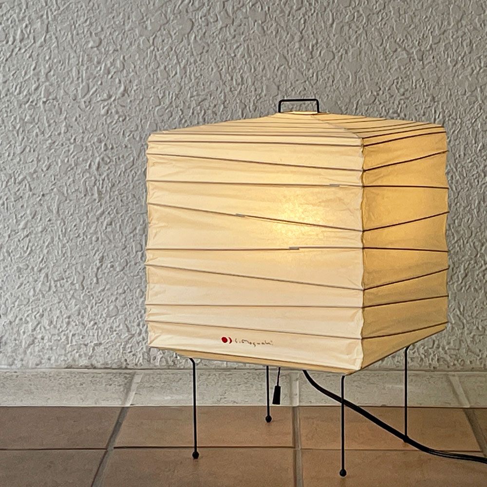 イサムノグチ Isamu Noguchi アカリ AKARI 3x スタンドライト フロアライト 和紙 名作照明 ◇