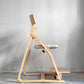 豊橋木工 TOYOMOKU アップライトチェア UPRIGHT CHAIR ナチュラル × アクアブルー 交換用座面カバー付き ベビーチェア キッズチェア ■