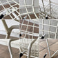 ノル Knoll 420 サイドチェア ワイヤーチェア ホワイト ハリー・ベルトイア Harry Bertoia ミッドセンチュリー 名作椅子 ◇