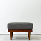 パシフィックファニチャーサービス PACIFIC FURNITURE SERVICE P.F.S スタンダードC STANDARD C オットマン フットスツール Mo Black ●