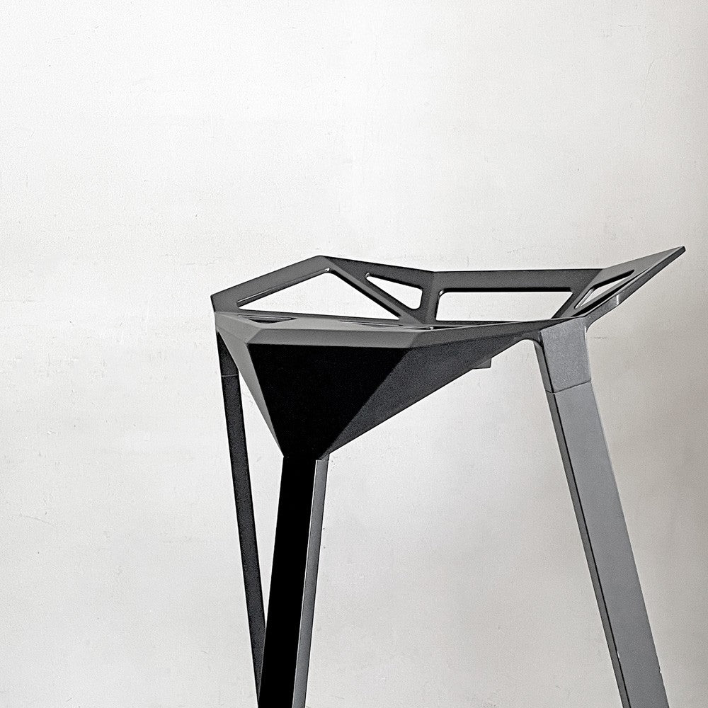 マジス MAGIS スツールワン STOOL_ONE カウンターチェア スタッキングチェア ブラック コンスタンチン・グルチッチ イタリア A ■