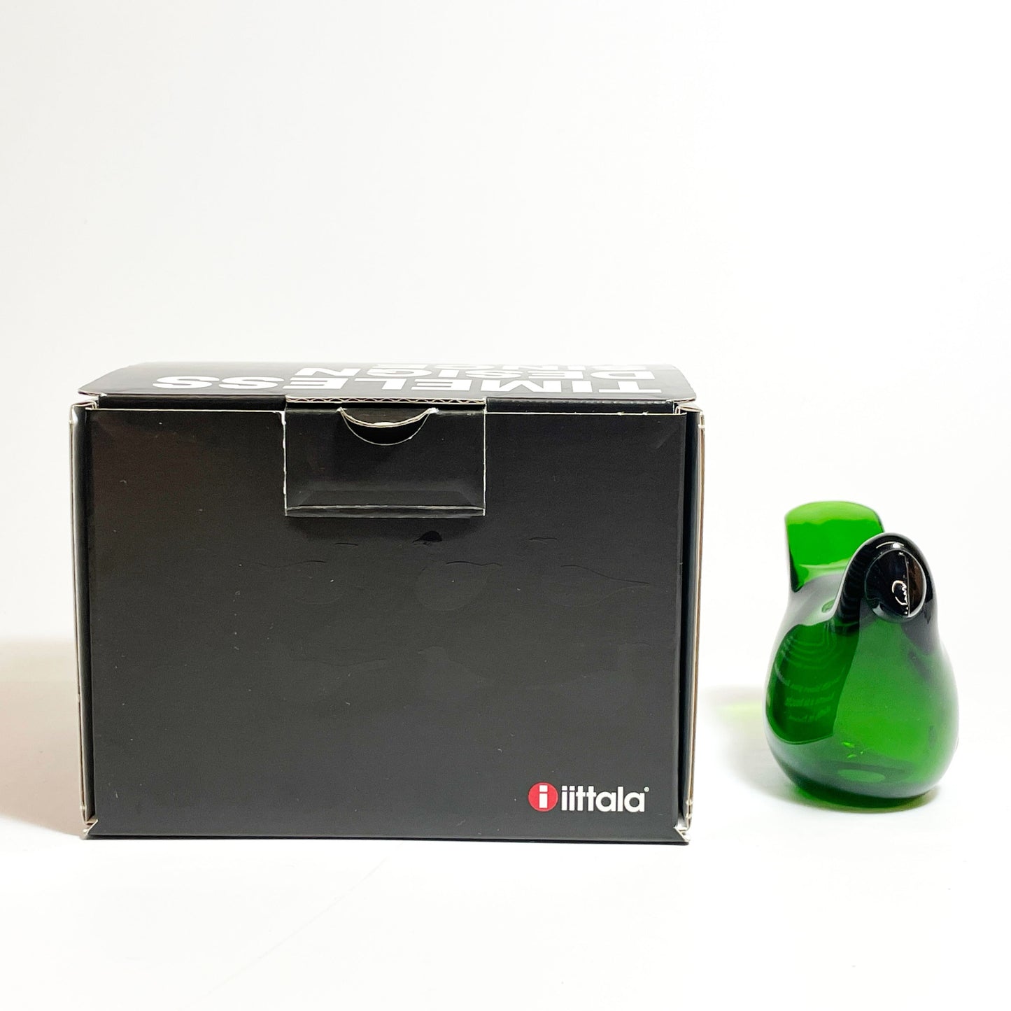 イッタラ iittala イッタラバード シエッポ Sieppo グリーン × ブラウン 2015年 131/1000 箱&テキスタイル付 オイバ・トイッカ SCOPE別注 ★