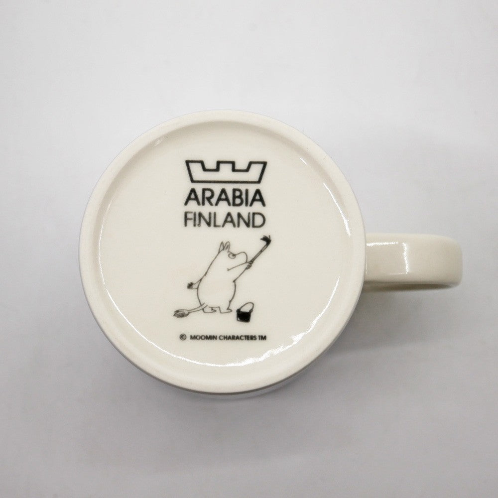 アラビア ARABIA ムーミンマグ MOOMIN ヘムレン パープル 2004-2013年 廃番 フィンランド 北欧食器 ●