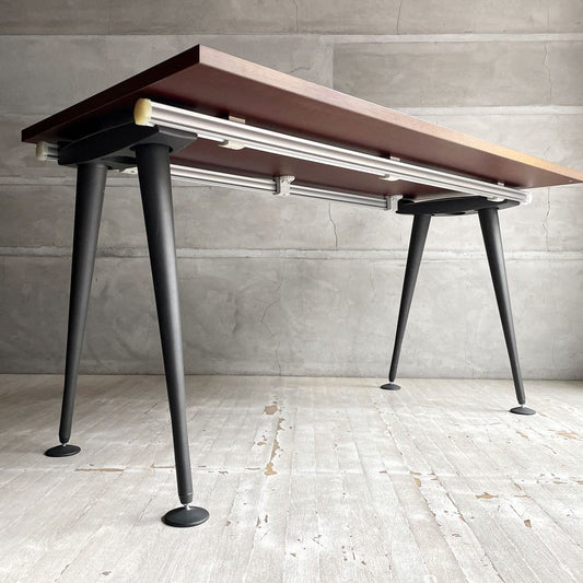 ハーマンミラー Herman Miller アバックエンバイロメンツ ABAK ミーティングテーブル デスク ウォールナットカラー ティム・ウォレス ♪