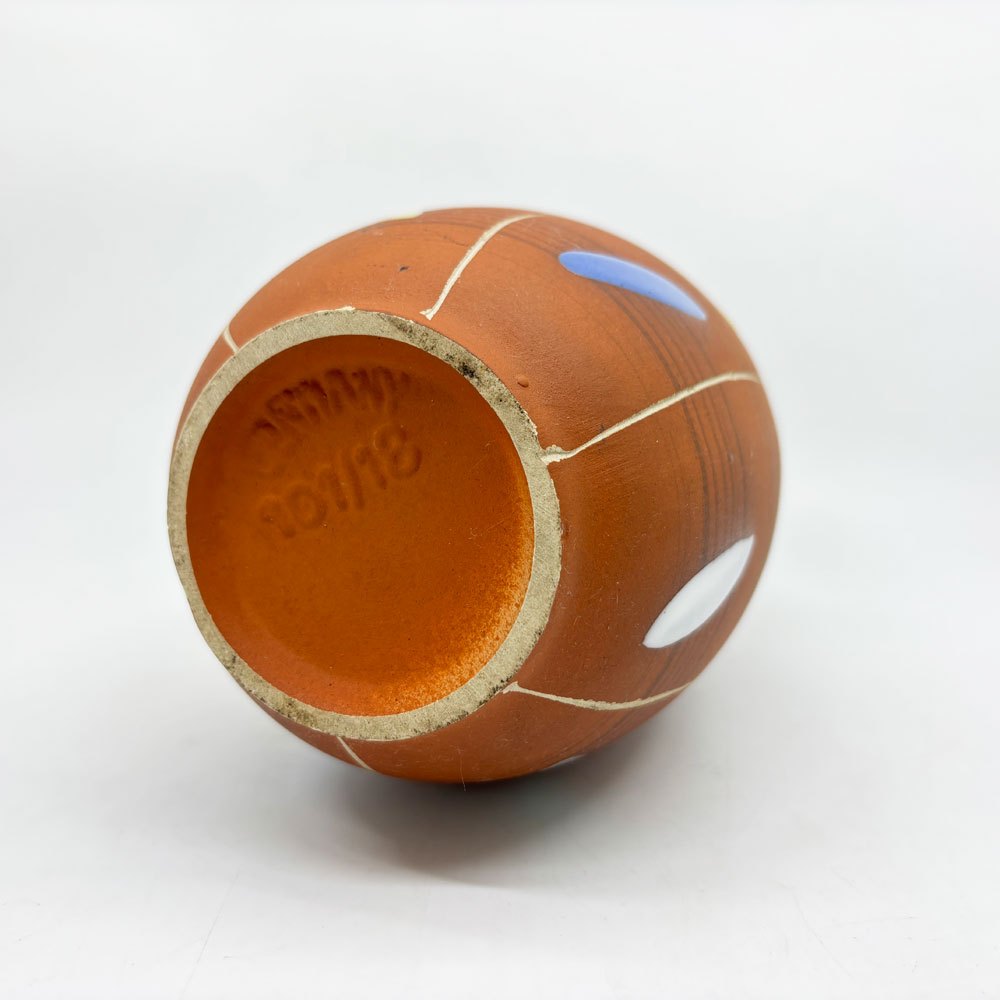 ヤスバ・ケラミック Jasba Keramik フラワーベース 花瓶 花器 テラコッタスタイル 1926-1971年 旧西ドイツ ビンテージ アンティーク ●