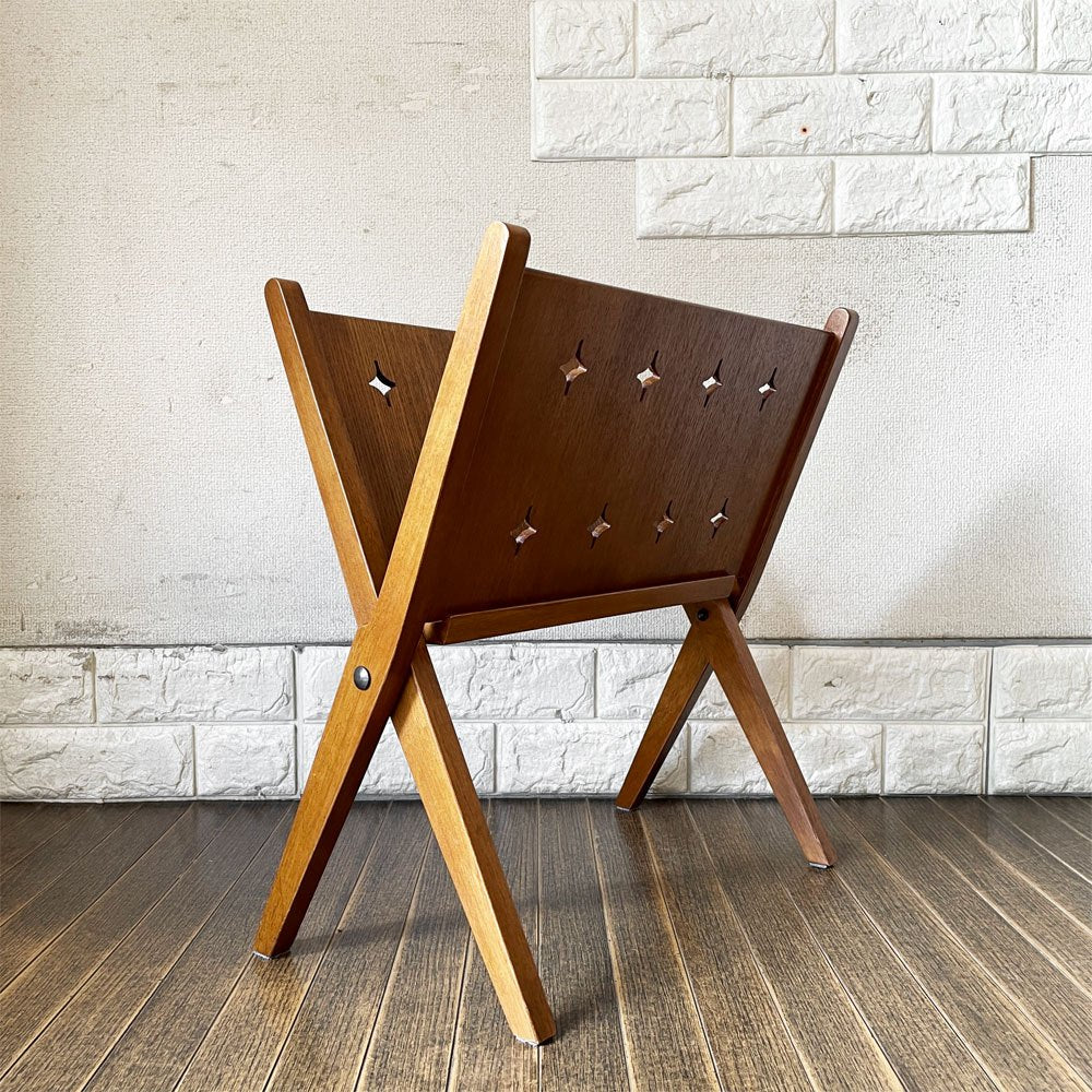 アクメファニチャー ACME Furniture ブルックス BROOKS BOOK STAND ブックスタンド マガジンラック 折りたたみ 定価￥13,200- 廃番 ◎