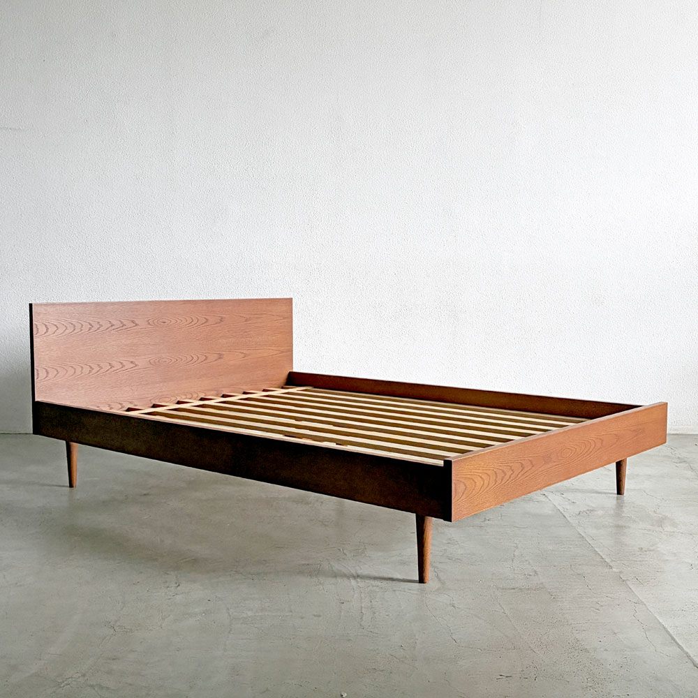 トラックファニチャー TRUCK FURNITURE トーチベッド TORCH BED ベッドフレーム ダブル W148cm ナラ材 定価￥342,100- B 〓