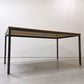 ノートファニチャー NAUT furniture アトリエテーブル Atelier table ダイニングテーブル タモ無垢材 スチールレッグ ナチュラル ●
