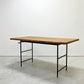 杉山製作所 ファクト L ワークテーブル FACT L WORK TABLE ダイニングテーブル W140cm 杉古材 アイアン インダストリアルデザイン ●
