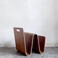 オフィー offi マガジンラック Mag Stand マガジンスタンド USA 取手付き プライウッド Eric Pfeiffer MoMA ミッドセンチュリー 廃番 ■