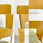 アルテック artek チェア66 CHAIR66 ダイニングチェア ナチュラルラッカー バーチ材 ファブリックシート アルヴァ・アアルト フィンランド 北欧家具 ビンテージ B ●