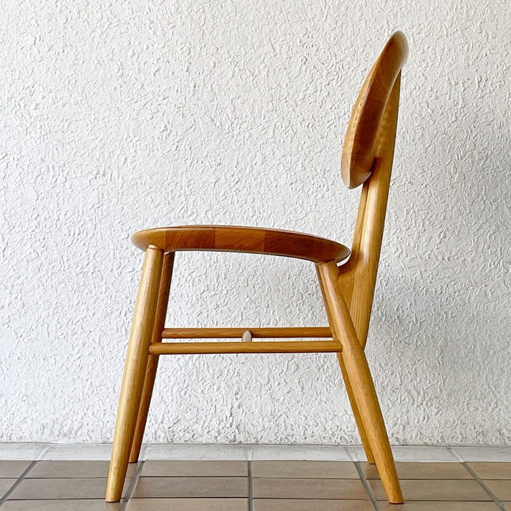 イデー IDEE コンヴェントチェア CONVENTO CHAIR ダイニングチェア Andreu Carulla オーク材 定価79,900円 ◇