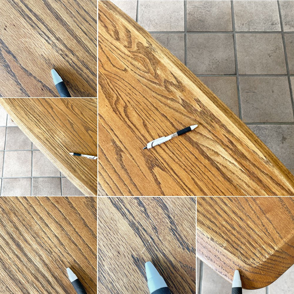 モモナチュラル Momo Natural リバーゲート RIVERGATE エレベーターテーブル センターテーブル オーク材 マガジンラック W125cm ◇