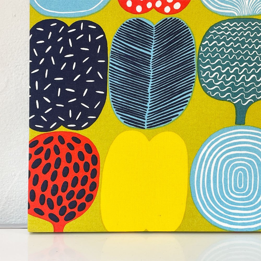 マリメッコ marimekko コンポッティ KOMPOTTI ファブリックパネル 45x45cm アイノ-マイヤ・メトソラ フィンランド 北欧雑貨 ★