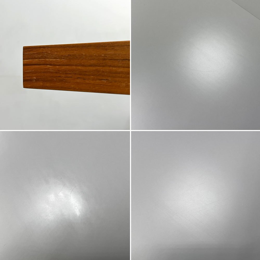 ヴィトラ Vitra ネルソンスワッグレッグデスク Nelson Swag Leg Desk ホワイトラミネート天板 W99cm ジョージ・ネルソン ミッドセンチュリー ●