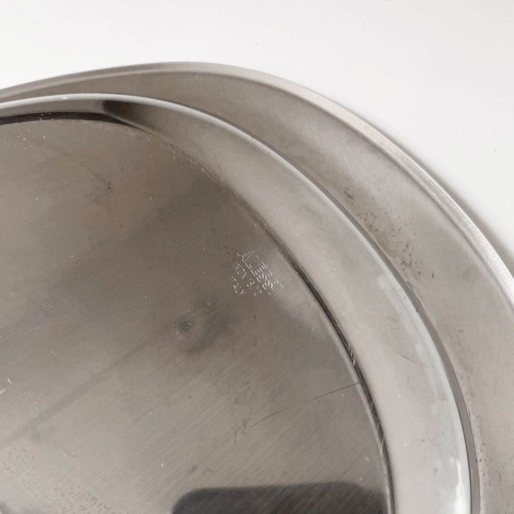 アレッシィ ALESSI アヴィオ AVIO オーバルトレイ トレー カルロ・マッツェリ＆アンセルモ・ヴィターレ ステンレススチール W80cm イタリア ◎