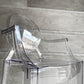 カルテル Kartell ルイゴースト LouisGhost アームチェア クリスタル スタッキング フィリップ・スタルク Philippe Starck イタリア 定価￥69,700- A♪