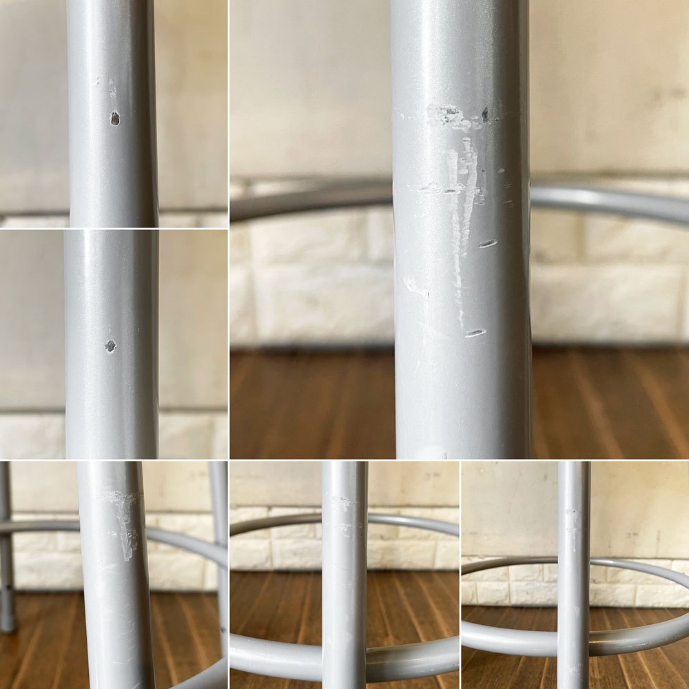 パシフィックファニチャーサービス Pacific Furniture Service P.F.S. ラボスツール LAB STOOL ハイスツール Mサイズ H61cm USビンテージスタイル 定価￥14,300- A ◎