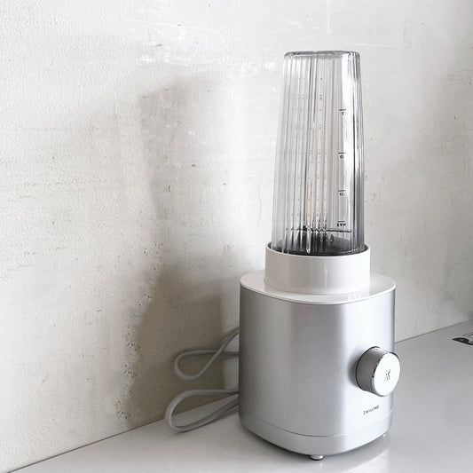 ツヴィリング zwilling エンフィニジー enfinigy パーソナルブレンダー AC Motor 550ml シルバー ミキサー直飲み用キャップ 説明書 レシピ付 ドイツ ■