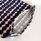 マリメッコ marimekko ラシィマット Rasyamatto クッションカバー ネイビー ピンク マイヤ・ロウエカリ コットン 廃番カラー 50×50cm 北欧 B ■