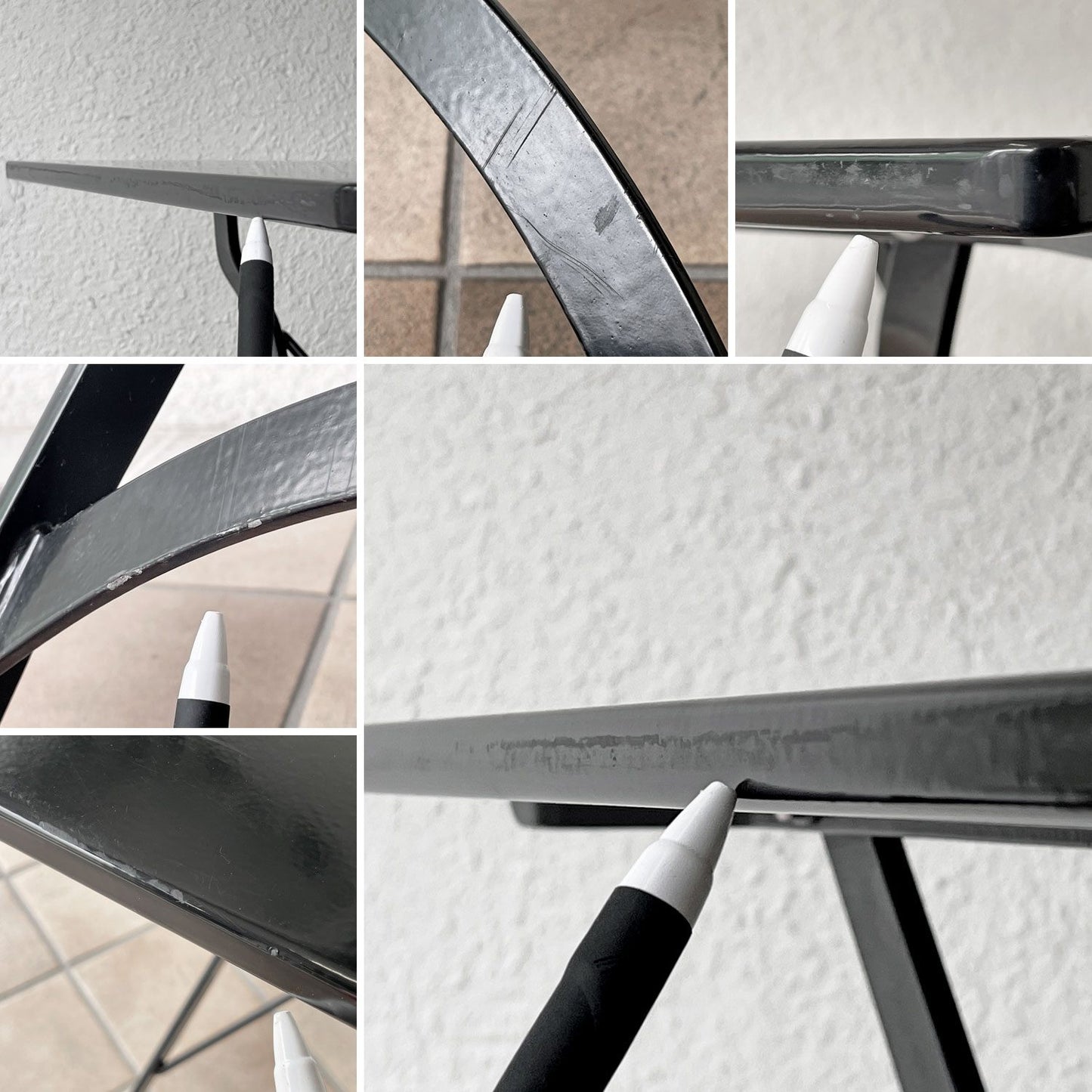 デマールフォージ demar forge ガーデンテーブル フォールディングテーブル 折り畳み スチール 屋外使用可 定価￥42,000- ◇