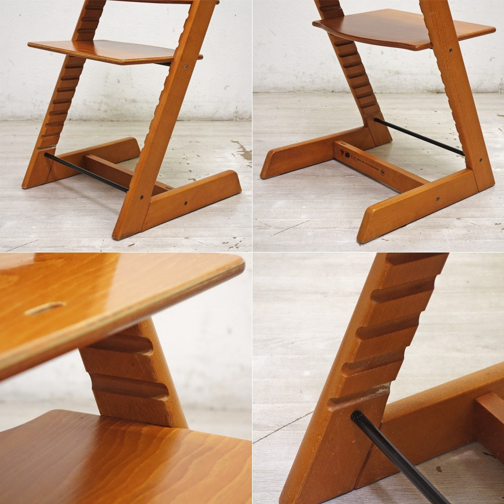 ストッケ STOKKE トリップトラップ TRIPP TRAPP ベビーチェア キッズチェア S/N無し ノルウェー 北欧家具 B ●