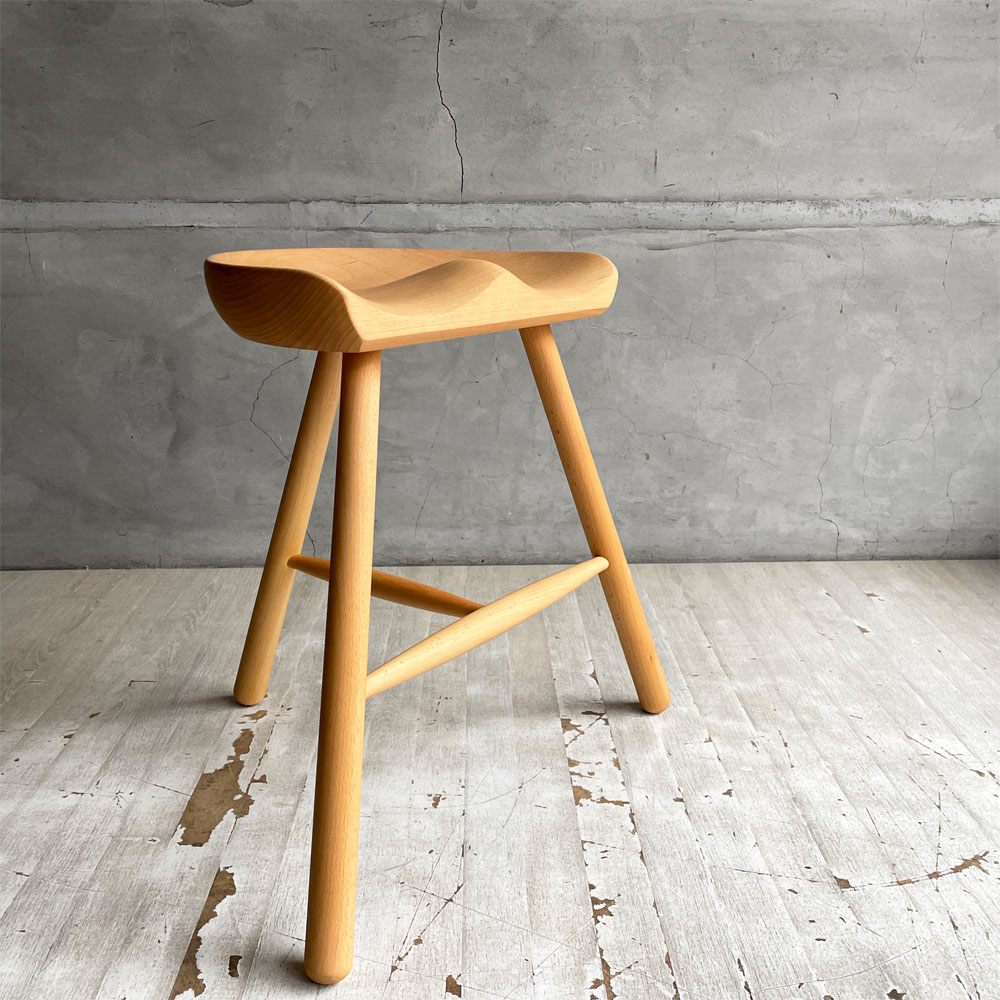 ワーナー Werner シューメーカーチェア Shoemaker Chair NO.49 スツール ビーチ材 オイルフィニッシュ  ラーズ・ワーナー デンマーク A ♪