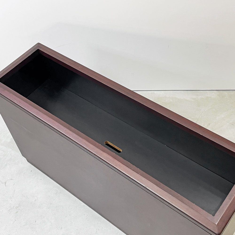 IDC大塚家具 OTSUKA プランターボックス フラワースタンド 間仕切り W120cm シンプルデザイン ●