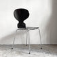 フリッツハンセン Fritz Hansen アントチェア ANT CHAIR 4本脚 ブラック カラードアッシュ 2019年製 アルネ・ヤコブセン デンマーク ■