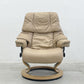 エコーネス EKORNES レノ RENO ストレスレスチェア stressless リクライニングチェア＆オットマン付 パロマレザー ヘッドレスト高さ調整 〓