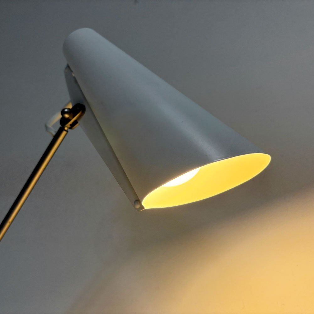 ノーザン Northern バーディ Birdy テーブルランプ デスクライト アームライト ビルゲル・ダール Birger Dahl ホワイト ノルウェー 北欧照明 参考価格￥118,800- ●