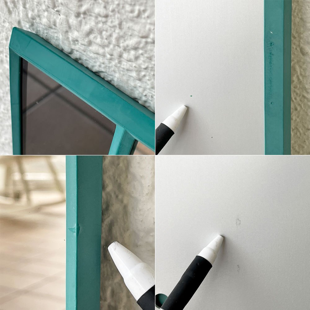 マジス MAGIS ヴィトレイル VITRAIL ウォールミラー 50×50cm グリーン 壁掛け ミラー インガ･センペ イタリアモダン 未使用品 定価￥89,100- ◇