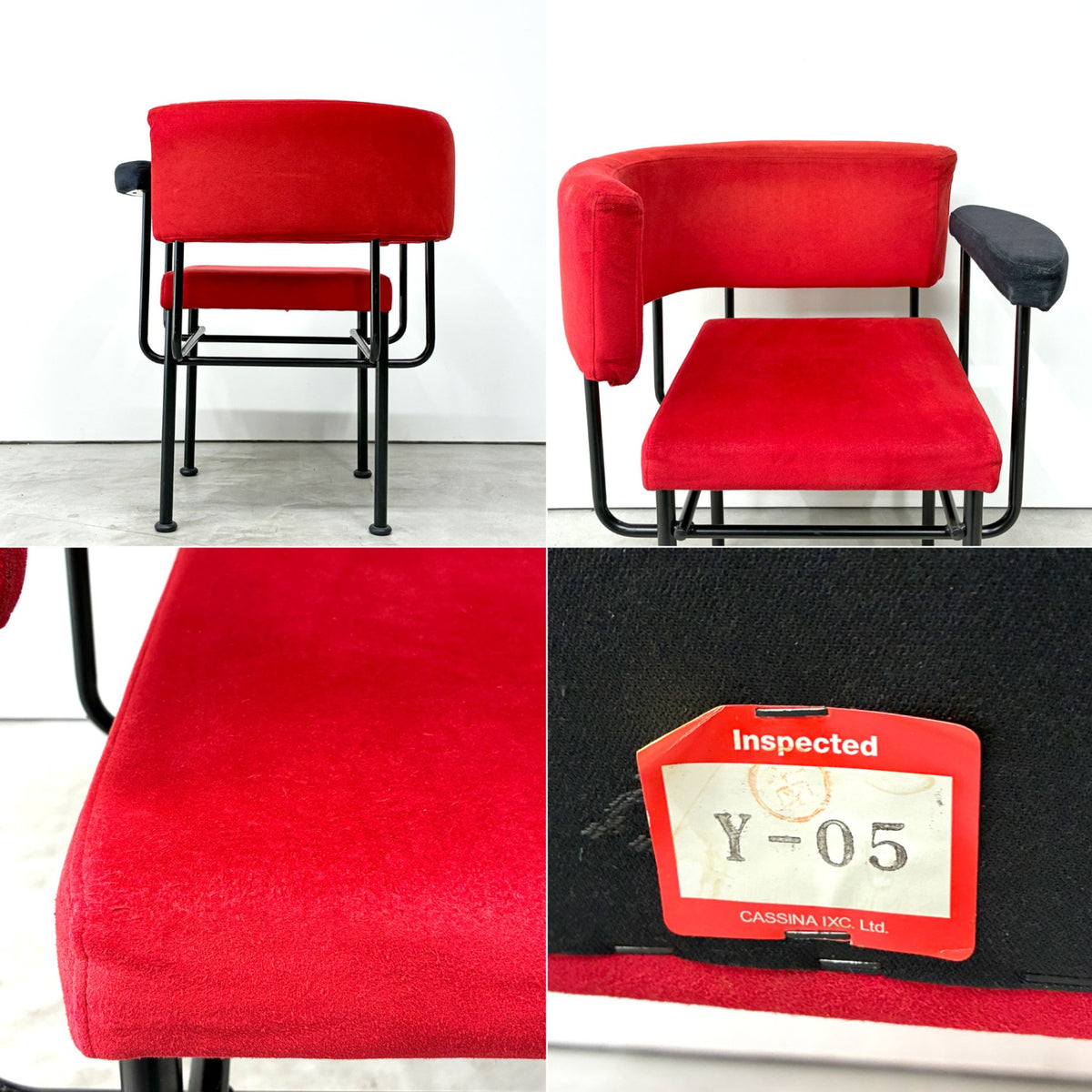 アリアス Alias コットンクラブ Cotton Club ラウンジチェア カルロ・フォルコリーニ Carlo Forcolini ポストモダン イタリア Cassina ixc.取扱 ◎