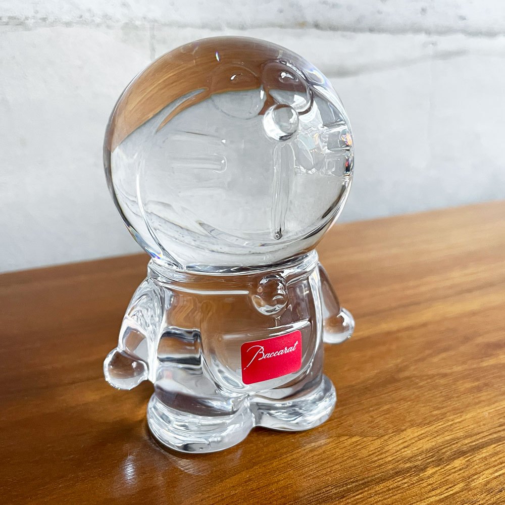 バカラ Baccarat ドラえもん クリスタル フィギュア ガラス アート フランス 箱付き 美品 ♪