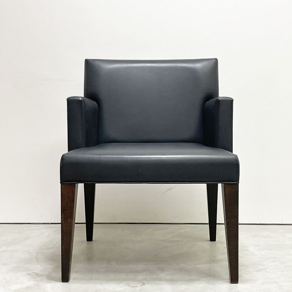 コンプレックス COMPLEX チェアマン アームチェア Chairman Armchair ブラック PVCレザー モダンデザイン シンプル A ●