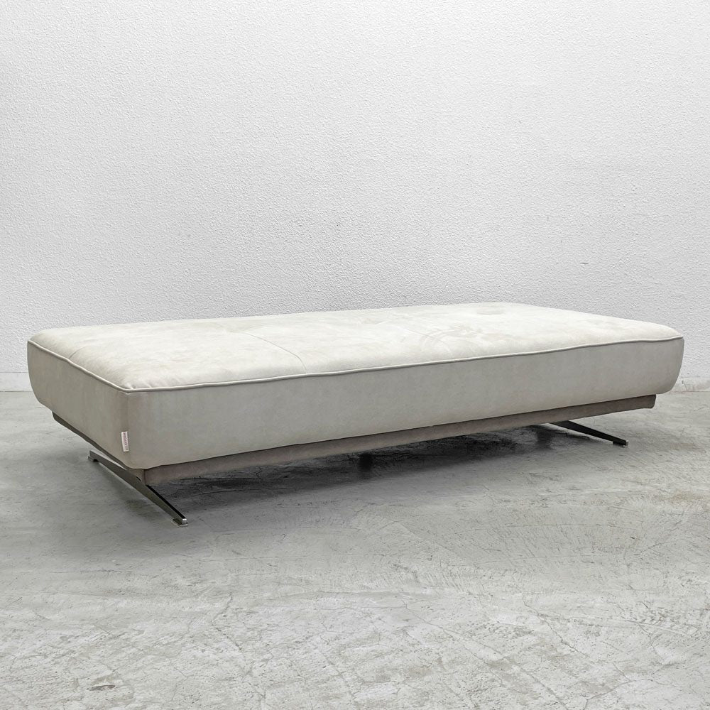 リラックスフォーム RELAX FORM アルフレード ALFREDO ２人掛け ソファ レザーテックス W183cm デイベッド 関家具 展示美品 B 〓
