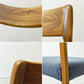 朝日木材加工 エッダ EDDA Dining Chair101 Fabric ダイニングチェア ブルー 北欧スタイル 定価￥33,000- B ●