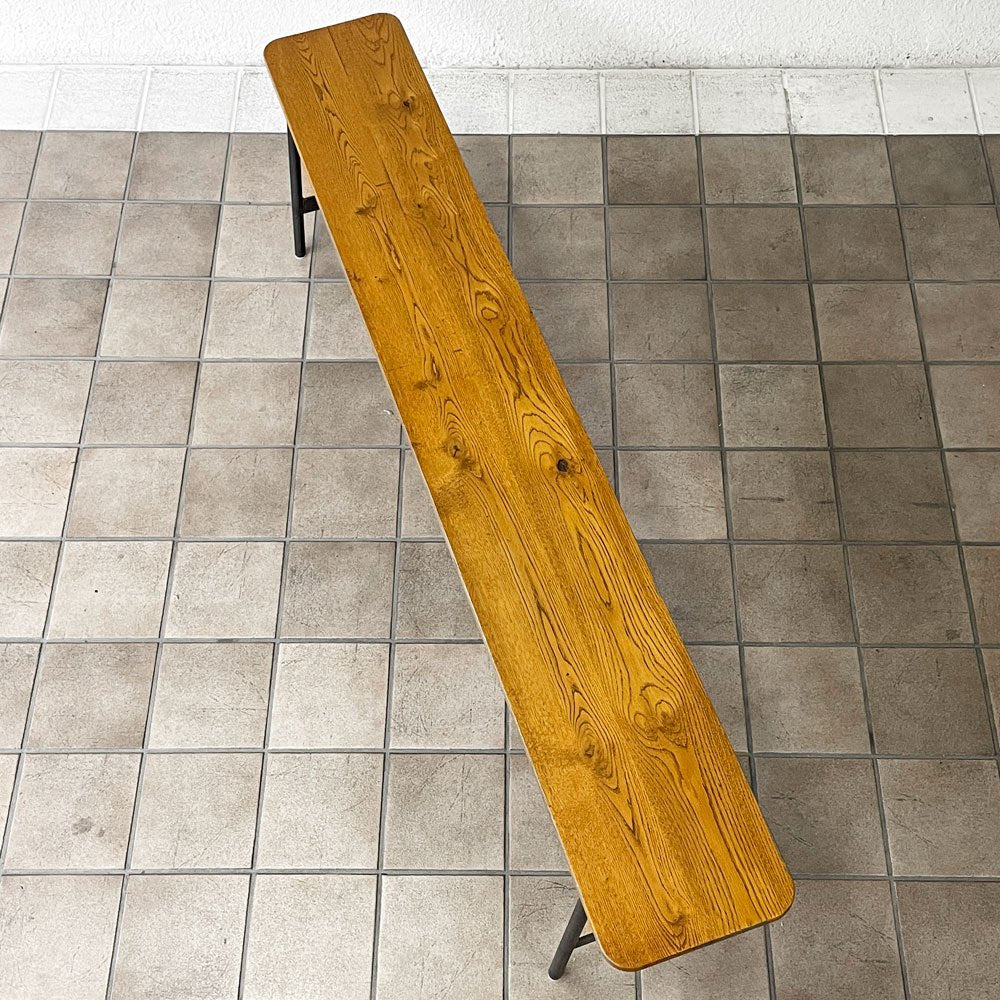 トラックファニチャー TRUCK FURNITURE スット ベンチ SUTTO BENCH w175cm インダストリアル 定価90,200円◇