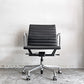 ハーマンミラー Herman Miller イームズアルミナムグループチェア マネージメントチェア アルミバフベース ガス圧昇降仕様 5本脚 キャスタータイプ 本革 イームズ ■
