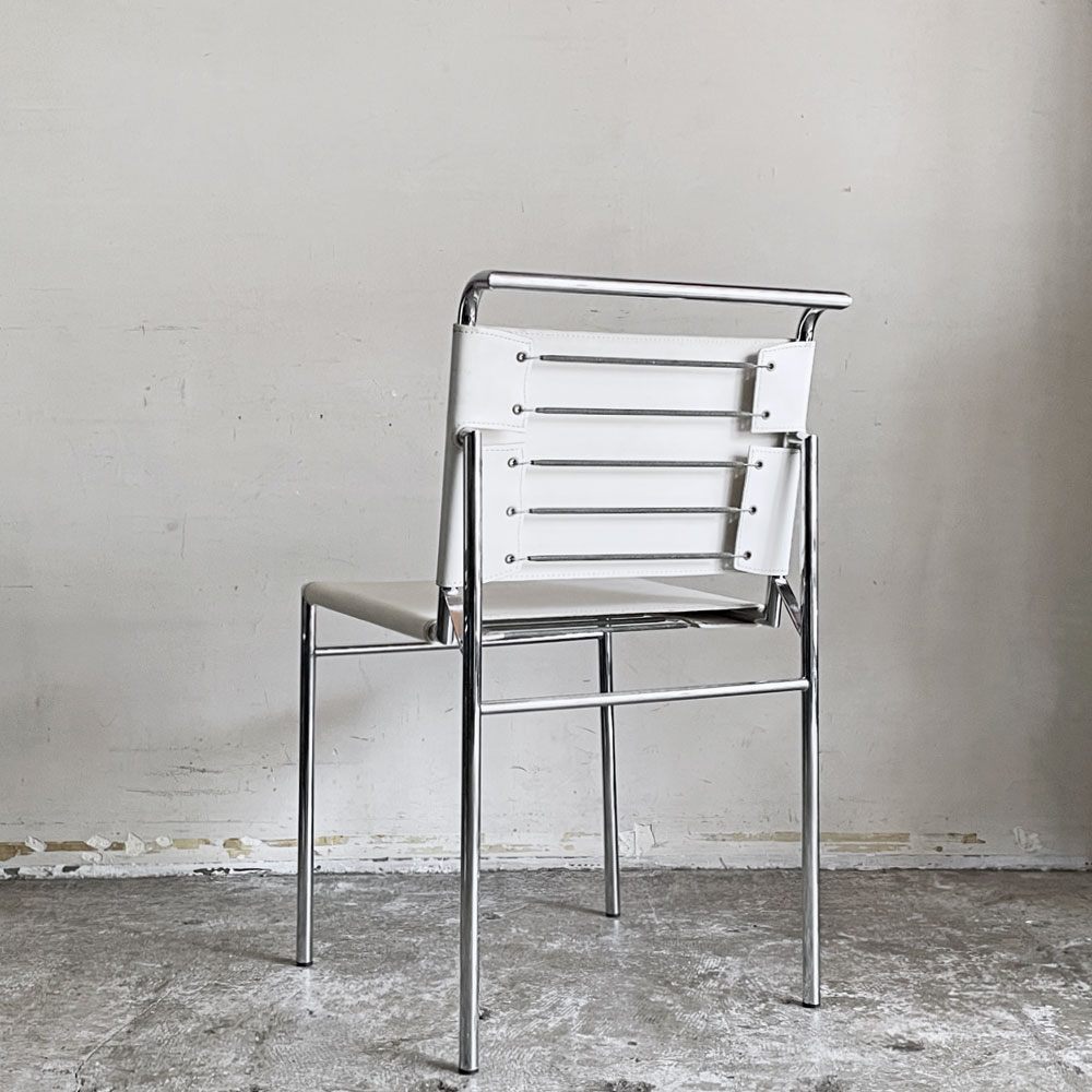 スティールライン Steel Line ロクエブリューン ROQUEBRUNE ダイニングチェア アイリーン・グレイ Eileen Gray モダンデザイン リプロダクト品 B ■
