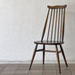 アーコール Ercol ゴールドスミス ダイニングチェア コロニアル ハイバック エルム材 ダークブラウン ブルーラベル UKビンテージ 英国 ◇