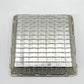 クリストフル CHRISTOFLE コレクション ガリア COLLECTION GALLIA ブレッド バスケット Bread Basket スクエア 編み込み シルバー 銀メッキ W23.5cm フランス A ●