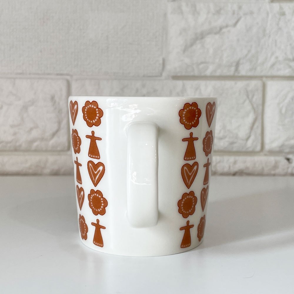 アラビア ARABIA ジンジャーブレッドクッキー クリスマス マグ ピエタリ・ポスティ 2004年限定 北欧雑貨 ◎