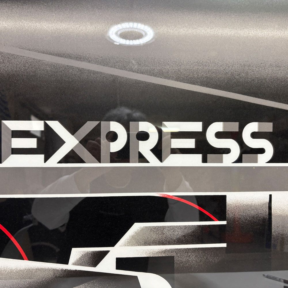 アドルフ・ムーロン・カッサンドル Adolphe Mouron Cassandre NORD-EXPRESS 1927 - L’ATELIER MOURLOT 1995 リトグラフ アートフレーム ポスター 額装品 ●