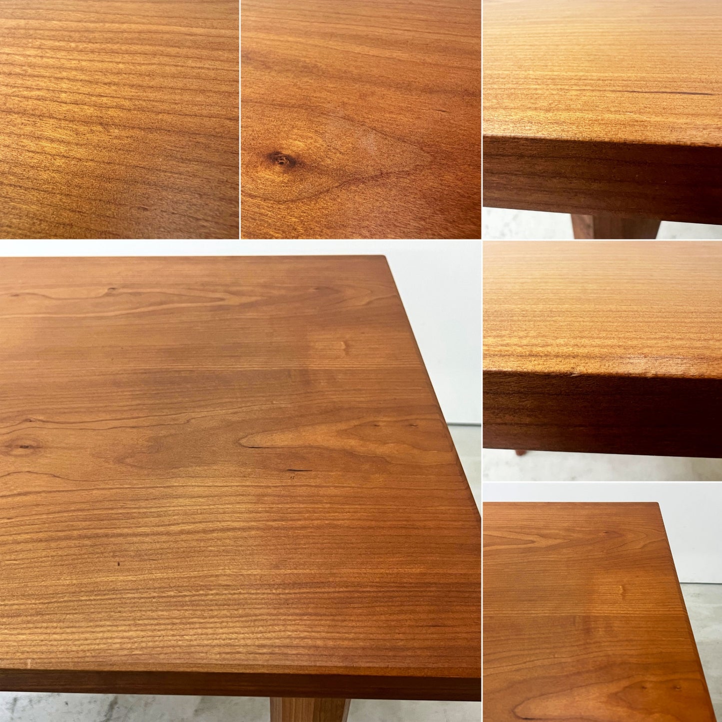 ウッドユウライクカンパニー WOOD YOU LIKE COMPANY 八角テーパーテーブル ダイニングテーブル チェリー材 W110cm 神山公一 ●