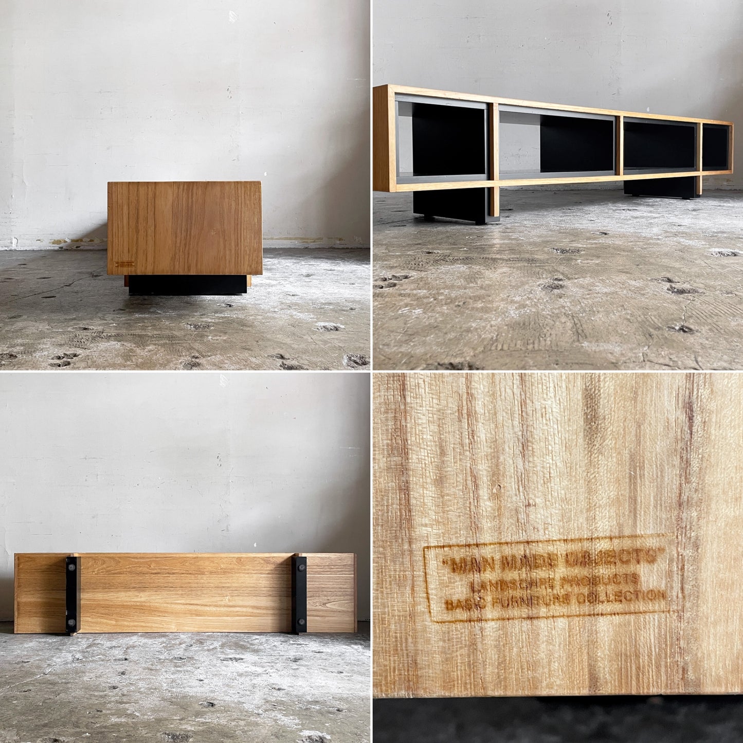 ランドスケーププロダクツ Landscape Products レイモンドキャビネットロー RAYMOND CABINET LOW AVボード 桐無垢材 W150cm 定価85,800- ■